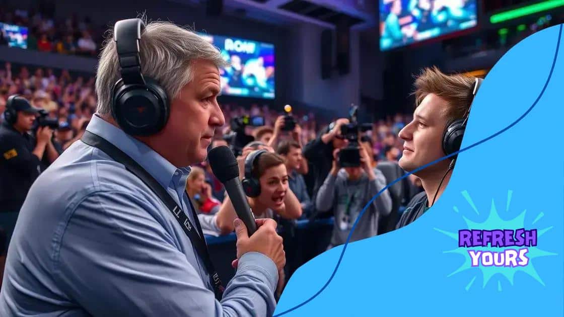 The impact of e-sports on traditional sports journalism
