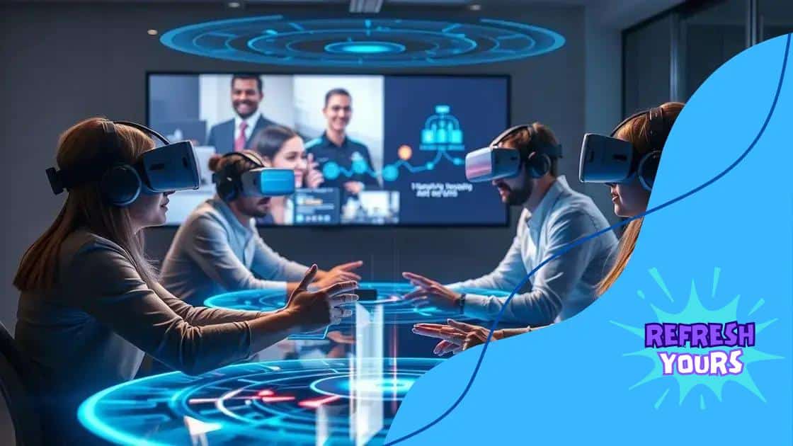 How virtual reality enhances engagement in meetings