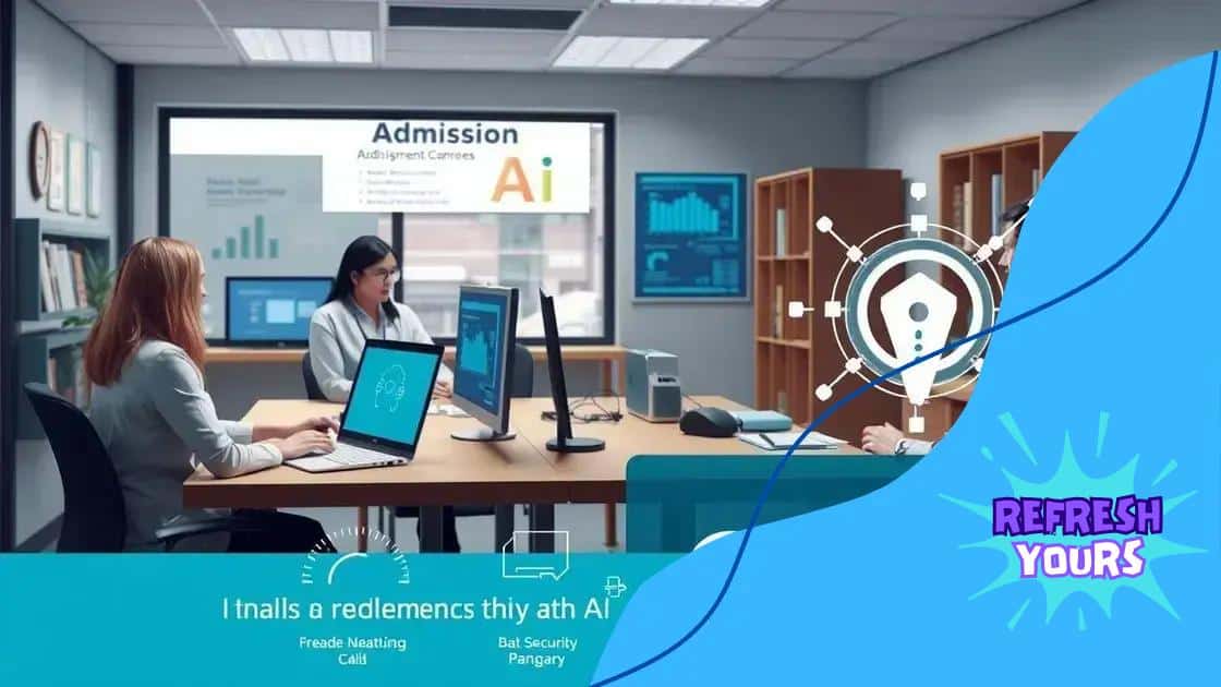 Challenges of implementing AI in admissions