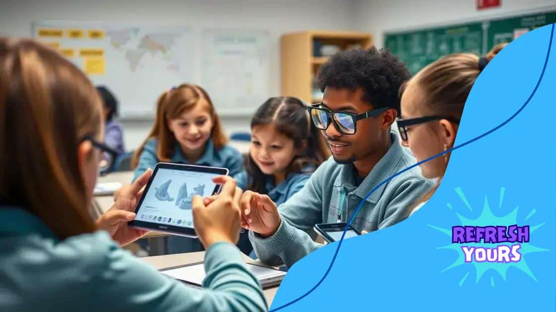 Practical applications of AR in classrooms