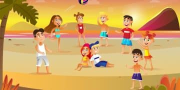 Beach Games for Kids: Fun All Day on the Sand - Cover Image