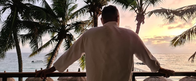 A split image showing a traveler happily checking into a luxury resort on one side, and on the other side, the same traveler looking shocked and disappointed while reviewing a bill filled with unexpected charges.